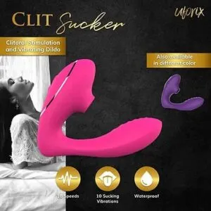 Clitoral Sucker & G Spot Vibrator